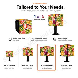 P2.604 Outdoor <b>Magic</b> Cube Led Display Screen 5 Side Advertising <b>Magic</b> <b>Box</b> Cube Led Screen for Advertising - Product Image 3
