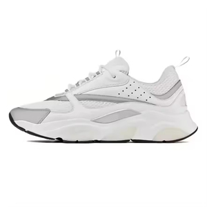 Designer Inspired Retro Chunky Platform <strong>Trainers</strong> <strong>Ladies</strong> Breathable Mesh Genuine Leather Two-tone Non Slip Sole Autumn/Spring - Product Image 3