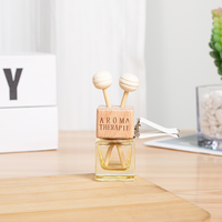 Diffuseur de parfum pour voiture couleur ambre 8 ml, flacons de parfum avec liquide parfumé pour automobile