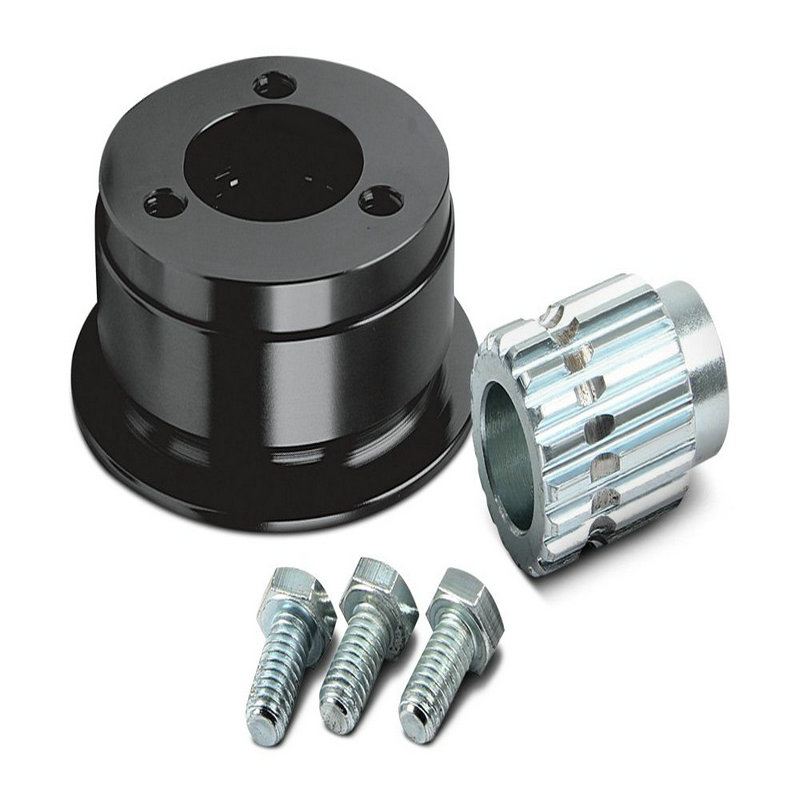 KC-299 3-Hole Aluminum Polishing Steering Hub Wheel Spacer with Bolts - CNC Machined Adapter