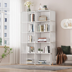 Nouvelle armoire de rangement anti-poussière pour chambre à coucher, facile à assembler, petite armoire/étagère multi-niveaux pour chambres de location - Product Image 4