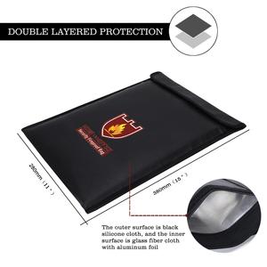 CUSTOM Customized Fireproof & Waterproof PP <b>Document</b> <b>Bag</b> with Personalized Size and Color for Office School or Home Filing - Product Image 2