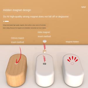 Jouets de cuisine en bois pour enfants, Simulation de nourriture Miniature <span class=keywords><strong>Sushi</strong></span> 3D, jeu de Simulation magnétique, jouets pour filles, ensemble de cuisine en bois, 2019 - Product Image 5