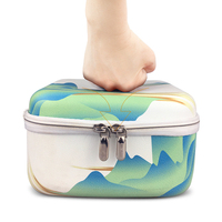 Sac de rangement pour thé de voyage portable, EVA antichoc, anti-chute, ensemble de tasses à thé en porcelaine blanche d'extérieur, étui de protection pour tasse, fermeture à glissière