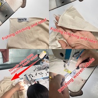 Voile instantané en jersey de bambou, châles élégants de la marque Merrachi, avec logo et boutons personnalisés