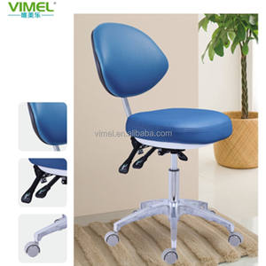 Sgabello medicale con sedia Mobile da medico e sedia Mobile Mobile per sedile rotante in microfibra per sedile posteriore regolazione dell'inclinazione del telaio/ciao - Product Image 5