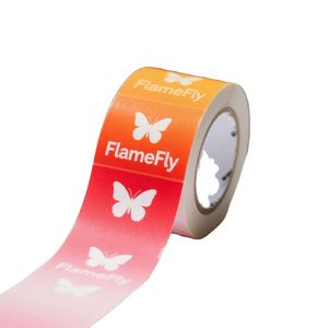 สติกเกอร์ติดโลโก้แบรนด์หรูที่กำหนดเองกันน้ำกล่องบรรจุภัณฑ์แบบยูวี3dsticker - Product Image 1