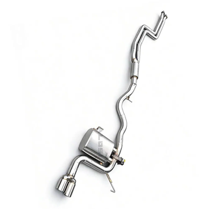Escape Trasero con Válvula Cuski para BMW <span class=keywords><strong>325i</strong></span> Touring E91 <span class=keywords><strong>N52</strong></span> 2.5L 2005-2012, Modificación de Alta Calidad en Acero Inoxidable SS304 - Product Image 5