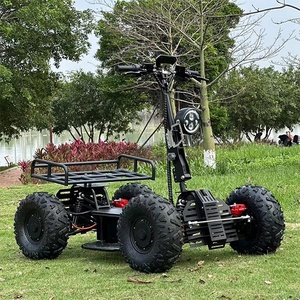 Scooter Todoterreno Plegable de 4 Ruedas de 3600/4000/5000/7200/8000/10000W, Potente Scooter Plegable de 4 Ruedas de 10000W para Adultos -- W - Product Image 5