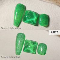 FZANEST nail supplies ensemble de vernis à ongles en gel réfléchissant fluo diamant paillettes disco