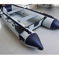 Bateau pneumatique avec plancher en aluminium, bateaux pneumatiques de pêche avec certification CE