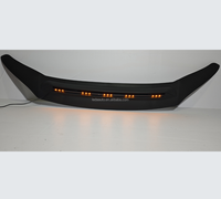 Protection de capot avant pour Hilux Revo 16-23 2016-2023, plaque de protection de capot moteur, couvercle de pare-chocs LED, accessoires extérieurs