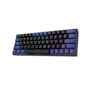 Tastiera da gioco meccanica retroilluminata da 61 tasti RGB portatile 60% personalizzazione del Gamer per applicazioni Desktop ABS - Product Image 1