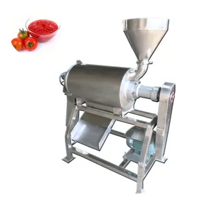 Extractor de pulpa de fruta Industrial, máquina extractora de pulpa de fruta automática de acero inoxidable, con Mango