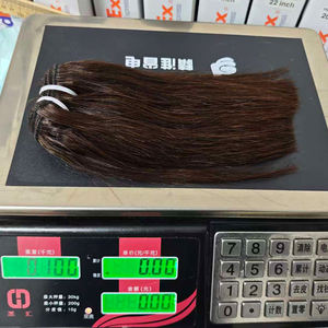 Letsfly Promotion 9,5$ Lots de mèches de cheveux humains vietnamiens 12A, mélange brun, 8-14 pouces, ultra-lisses, double tirage, 100% cheveux humains en trame - Product Image 5