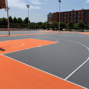 Thiết kế hiện đại quần vợt ngoài trời cầu lông sân bóng rổ gạch lát sàn PP lồng vào nhau Modular PP gạch - Product Image 2