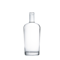 Grosir wiski Gin Vodka Tequila botol kaca desain unik 750ml 700ml botol minuman keras dengan gabus