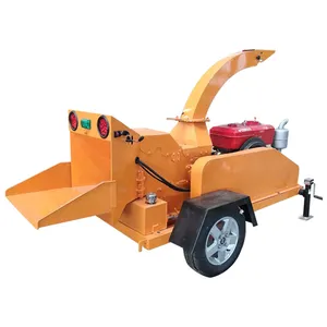electric or diesel type Promotional price wood chip crusher Small wood crusher,mobile Wood crusher machine