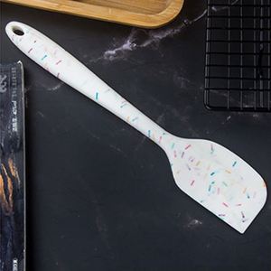 Espátula de Silicona Personalizada al por Mayor, Resistente a Altas Temperaturas, Antiadherente, para Hornear, Cocinar, Untar Mantequilla, Crema y Chispas - Product Image 5