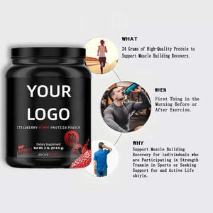 אבקת חלבון מי גבינה OEM/ODM עתירת תזונה לגברים ונשים בוגרים, תוסף תזונה לבניית שרירים חזקים לספורט וכושר - Product Image 3