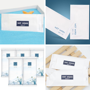 Three Sides Wet <strong>Wipe</strong> Packaging Tissue Cutlery Packaging Machine Single Sachet Wet <strong>Wipes</strong> Packing Machine - Product Image 2