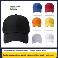 Casquette de baseball en coton avec logo imprimé, idéale pour la publicité, la restauration, le team building, le sport, le travail, et la protection solaire pour les employés – Casquette 6 panneaux brodée