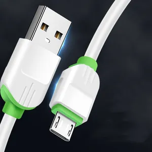 Wholesale 3A Tpe 2 Color Usb C Flat Cable Charging Data Cable Manufacturing Mobile Usb Cable