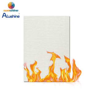 Precio de Fábrica, Aluminio para Techos, Panel Compuesto de Aluminio Fedosl <span class=keywords><strong>Sunshine</strong></span>, Grado A2, Revestimiento Ignífugo, Recubierto con PVDF, Recubierto con FEVE - Product Image 2
