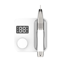 Machine de polymérisation des ongles en gel ABS en acier inoxydable personnalisable avec moteur sans balais, perceuse à ongles professionnelle 40000 tr/min, polisseuse pour pédicure