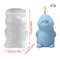 Moule à gâteau en silicone en forme de lapin coquin, style Pâques, en acier inoxydable, résistant au lave-vaisselle, pour usage domestique