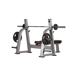 LMCC Machine de gymnastique de qualité supérieure Equipement de fitness Machine de presse de <span class=keywords><strong>banc</strong></span> de poitrine plate directe d'usine Equipement de gymnastique de <span class=keywords><strong>banc</strong></span> plat multiple - Product Image 6