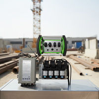 Télécommande de grue OEM personnalisée avec protection étanche IP68, portée de 50 à 500 m pour grue montée sur camion