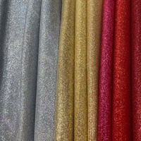 Tissu en daim de bonne qualité avec film brillant, estampage doré, toucher doux