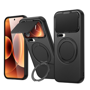 ลิชิเคส 360 °   เคสกันกระแทกแบบหมุนได้พร้อมขาตั้งแม่เหล็กสำหรับ Redmi A5 15C 15A A7 <span class=keywords><strong>Pro</strong></span> - Product Image 5