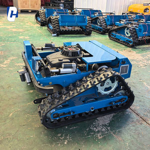 آلة قطع قوية مجنزرة العشب الأوتوماتيكية للأراضي الزراعية والأدغال البساتين المنحدرة وإزالة الأعشاب الضارة - Product Image 2