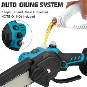 Mini-tronçonneuse industrielle portative en acier, à batterie, pour la coupe du bois et l'élagage des arbres, personnalisable (OEM pris en charge) - Product Image 4