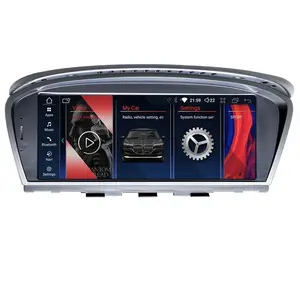 E60/E90 Pemutar Multimedia Mobil Android 12, untuk BMW Seri 5 E60 E61 E62 3 Seri E90 E91 Dison CIC GPS Radio Navigasi 4G