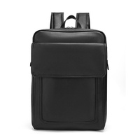 Sac à dos pour ordinateur portable en cuir reconstitué de haute qualité, vente directe d'usine, nouveau modèle, luxe discret, pour hommes d'affaires et voyageurs