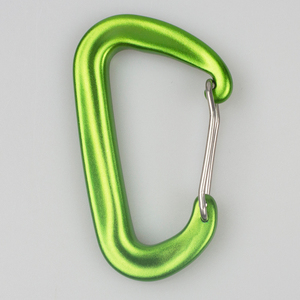 Mosqueton en <span class=keywords><strong>aluminium</strong></span> personnalisé 12KN, <span class=keywords><strong>petit</strong></span> mosqueton à verrouillage pour hamac - Product Image 3