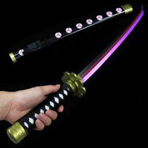 <span class=keywords><strong>Arma</strong></span> japonesa de anime de una pieza, edición infantil, regalo para niños, luz LED, Katana samurái japonesa 29,92 pulgadas/76CM - Product Image 4