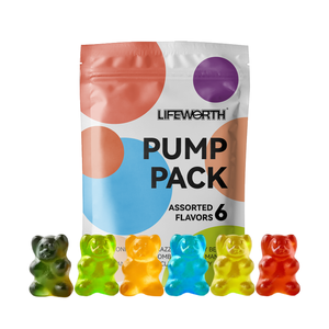 LIFEWORTH卸売体重増加は男性と女性のためのクレアチン一水和グミを作成します - Product Image 1