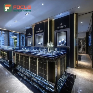 Fabricante de Sistemas de Exhibición de Joyería de Lujo Personalizados, Panel de Vidrio Templado, Mostrador de Exhibición para Espacios de Boutique - Product Image 5