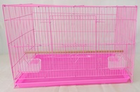 Grande cage à oiseaux en fil métallique pliable, cage à perroquets, cages de reproduction pour oiseaux