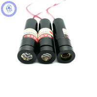 Module Laser rouge à ligne réglable 12v 24v 100mw 650nm, haute qualité