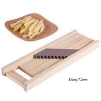 Nieuw Product Ideeën 2023 Keuken Aardappel Fruit Shredder Houten Koreaanse Wortelrasp Mandoline Hout Groente Snijder