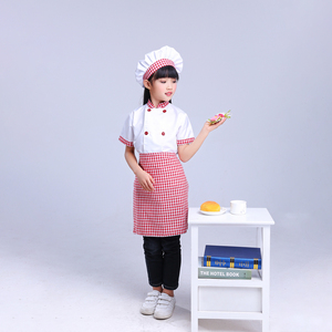 Conjunto de <span class=keywords><strong>Disfraz</strong></span> de <span class=keywords><strong>Chef</strong></span> Infantil de Sarga Corta <span class=keywords><strong>para</strong></span> Niños y <span class=keywords><strong>Niñas</strong></span>, Traje de Pequeño Repostero <span class=keywords><strong>para</strong></span> Juego de Rol en Hoteles, Cocina y Actuaciones en Guarderías - Product Image 2