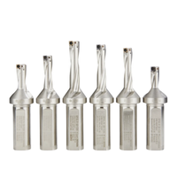 OURUICHI Foret U Indexable Série WC SP 2D 3D 4D 5D 6D Outil de Perçage Rapide pour Machine CNC 14mm-50mm Finition Zinc 100mm