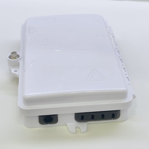 Boîtier de jonction à fibre optique ABS 4 cœurs, blanc, compact, mural pour FTTH - Product Image 6