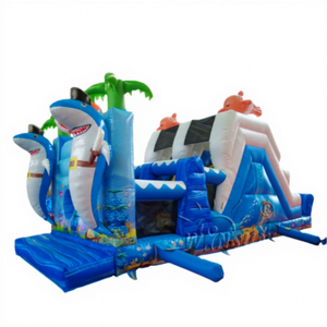 Juegos Inflables Deportivos WINSUN para Niños, Desafío del Mundo Submarino, Juegos Inflables - Product Image 1