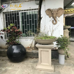 Nueva Maceta de Piedra Mágica GRC, Estilo Europeo, para Exteriores, para Proyectos de Jardinificación en Hoteles, Centros Comerciales y Propiedades Inmobiliarias - Product Image 1